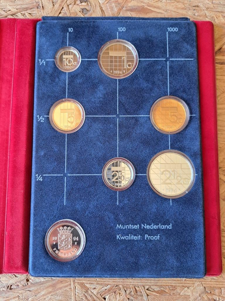 Gulden muntset, Postzegels en Munten, Munten | Nederland, Ophalen of Verzenden, Koningin Beatrix