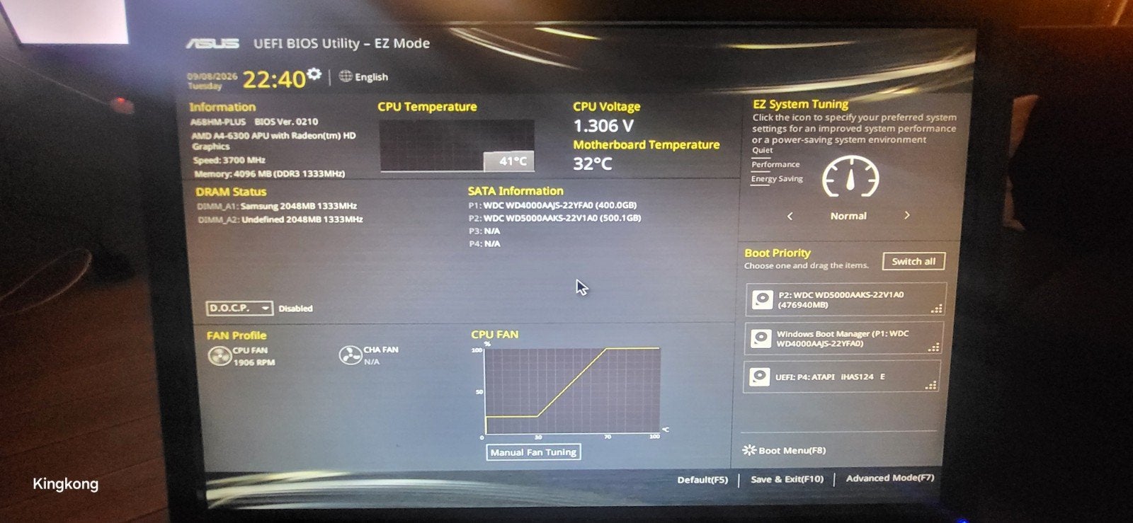 pc, 8GB RAM, 1GB Videokaart, Ophalen, Gebruikt, HDD, Amd