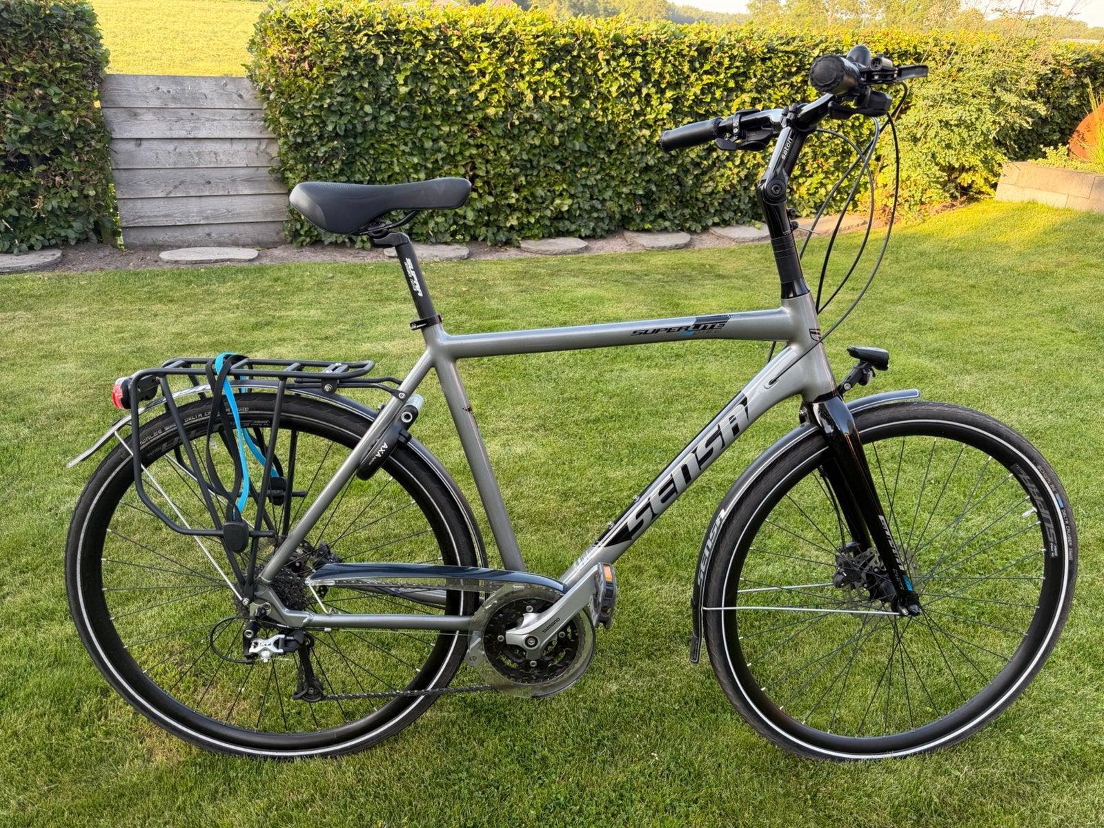 Sensa Superlite Herenfiets Shimano Deore XT Carbon voorvork, Zo goed als nieuw, 57 tot 61 cm, Meer dan 20 versnellingen, Ophalen