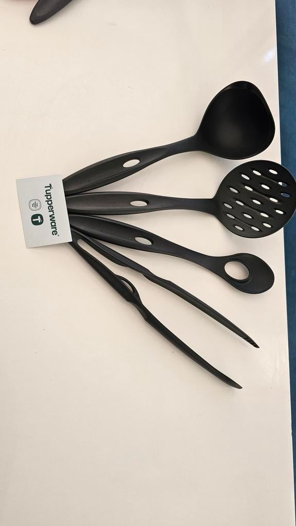 tupperware keukenhulp set tang soep & roerlepel schuimspaan, Huis en Inrichting, Keuken | Tupperware, Ophalen of Verzenden, Nieuw