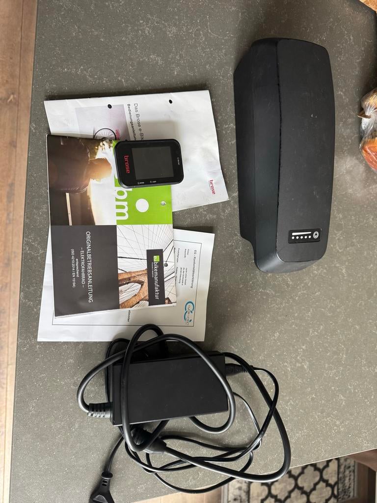 Brose e-bike accu  - E-bike manufaktur, Ophalen of Verzenden, Gebruikt