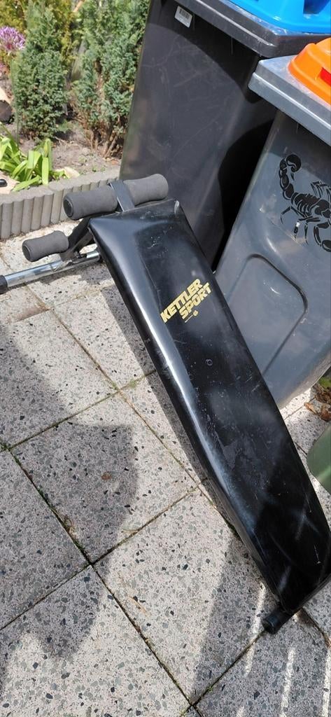 Kettler Sport fitnessbank voor buikspieroefeningen, Gebruikt, Overige typen, Ophalen of Verzenden, Buik