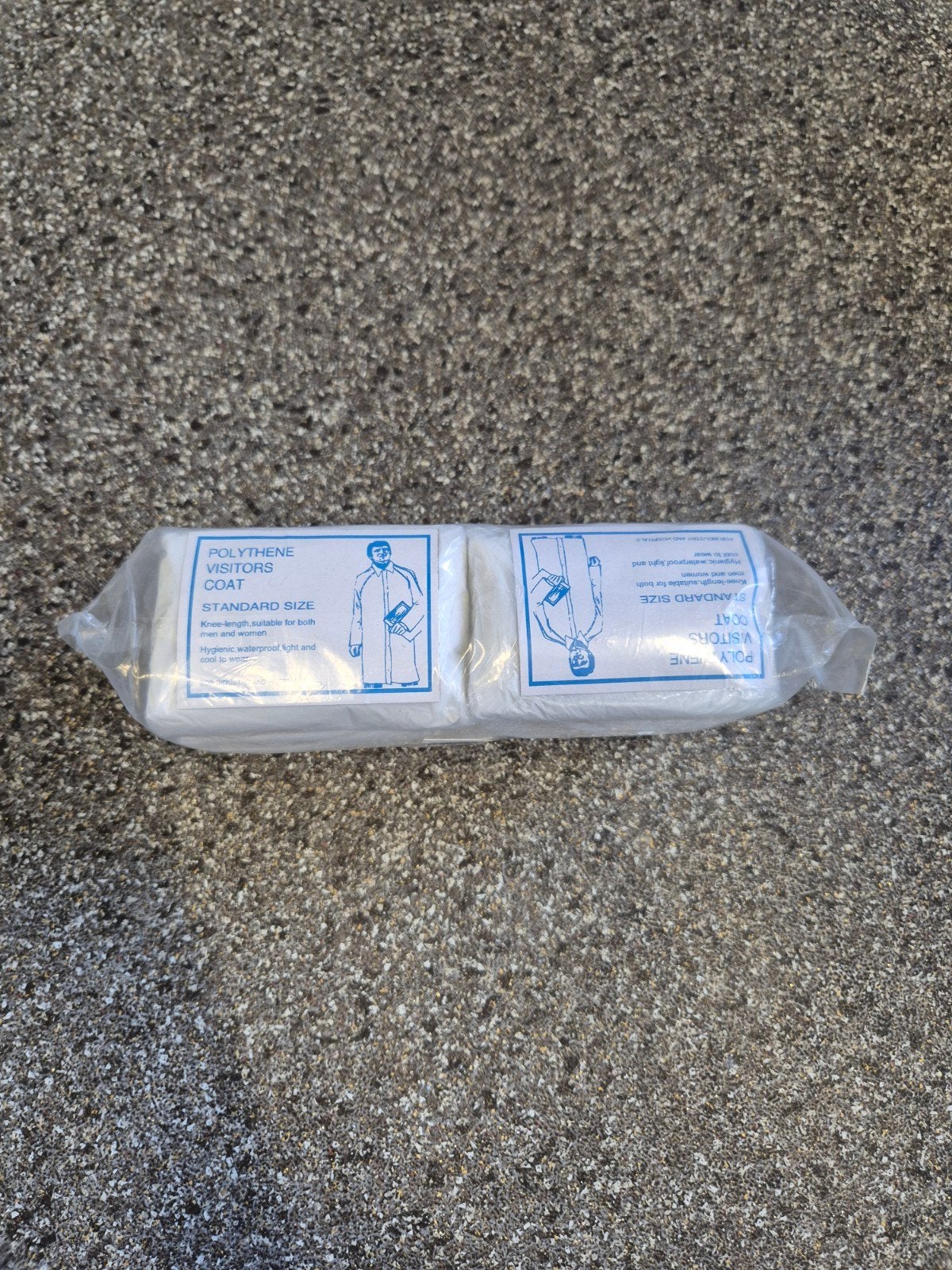 Plastic wegwerp schorten met mouw, Ophalen of Verzenden