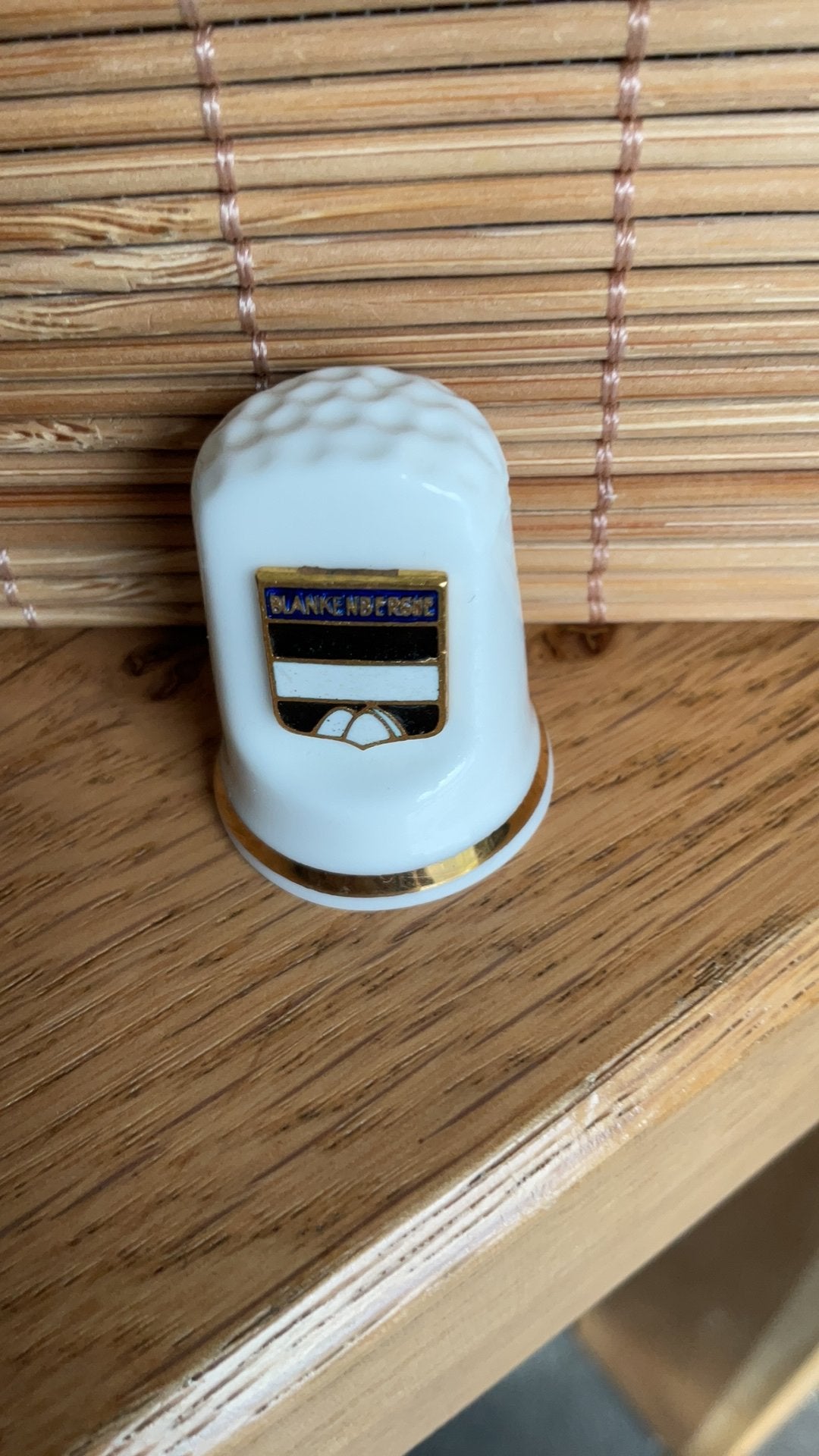Blankenberge vingerhoed vingerhoedje vingerhoedjes, Verzenden, Nieuw, Porselein, Buitenland