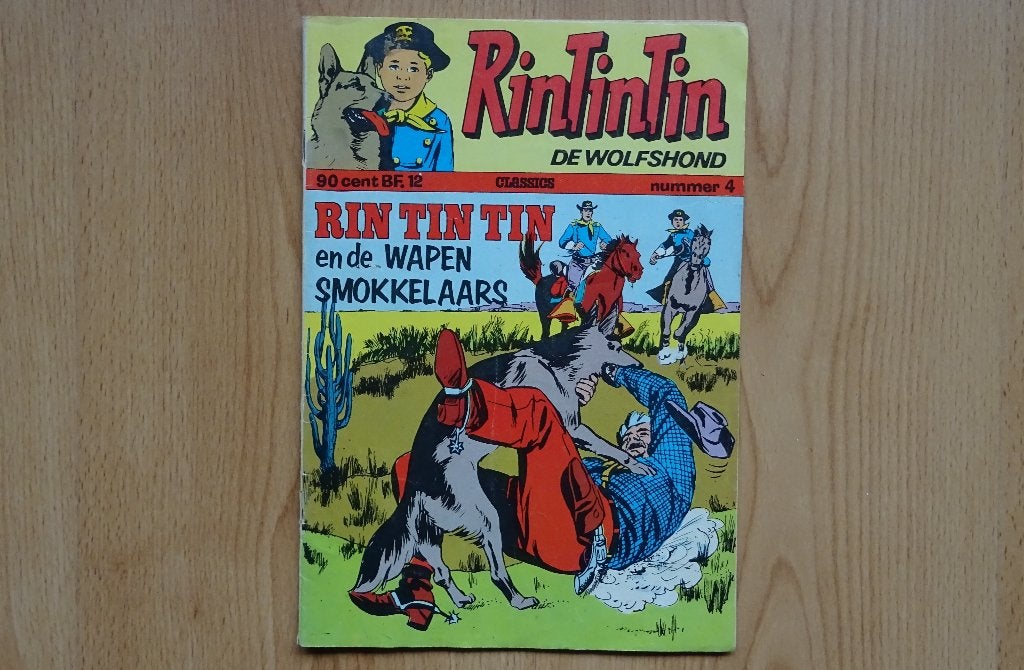 Rin Tin Tin en de wapensmokkelaars, Eén stripboek, Ophalen of Verzenden, Gelezen