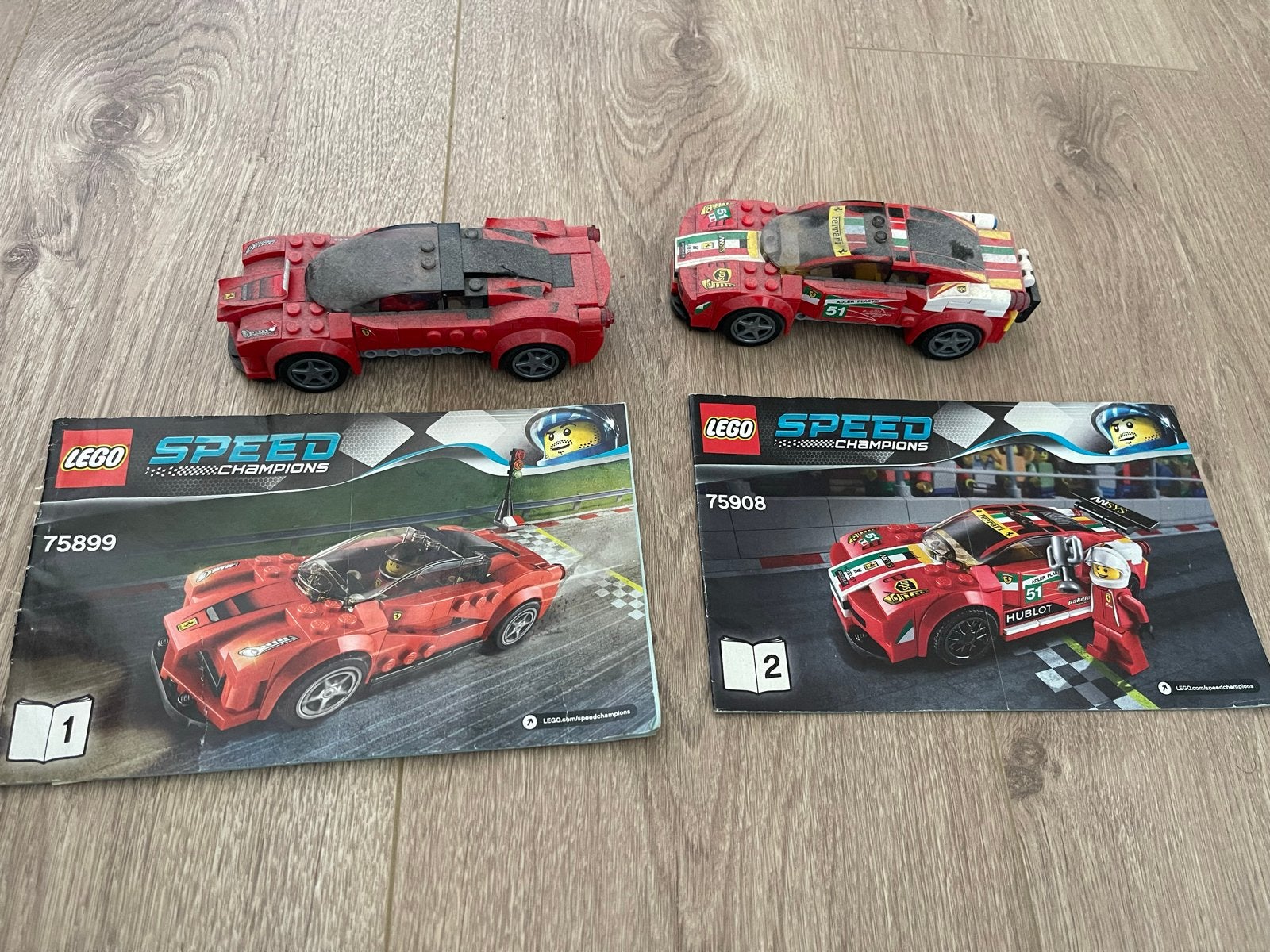 LEGO Speed Champions Ferrari 75899 & 75908, Ophalen of Verzenden, Gebruikt, Overige merken