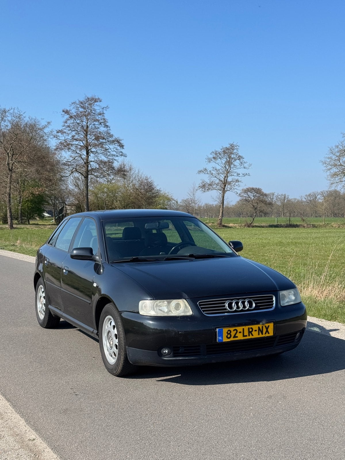 Audi A3 1.6 75KW 5D 2003 Zwart, Auto's, Audi, Particulier, A3, Benzine, C, Hatchback, Handgeschakeld, Origineel Nederlands, Zwart