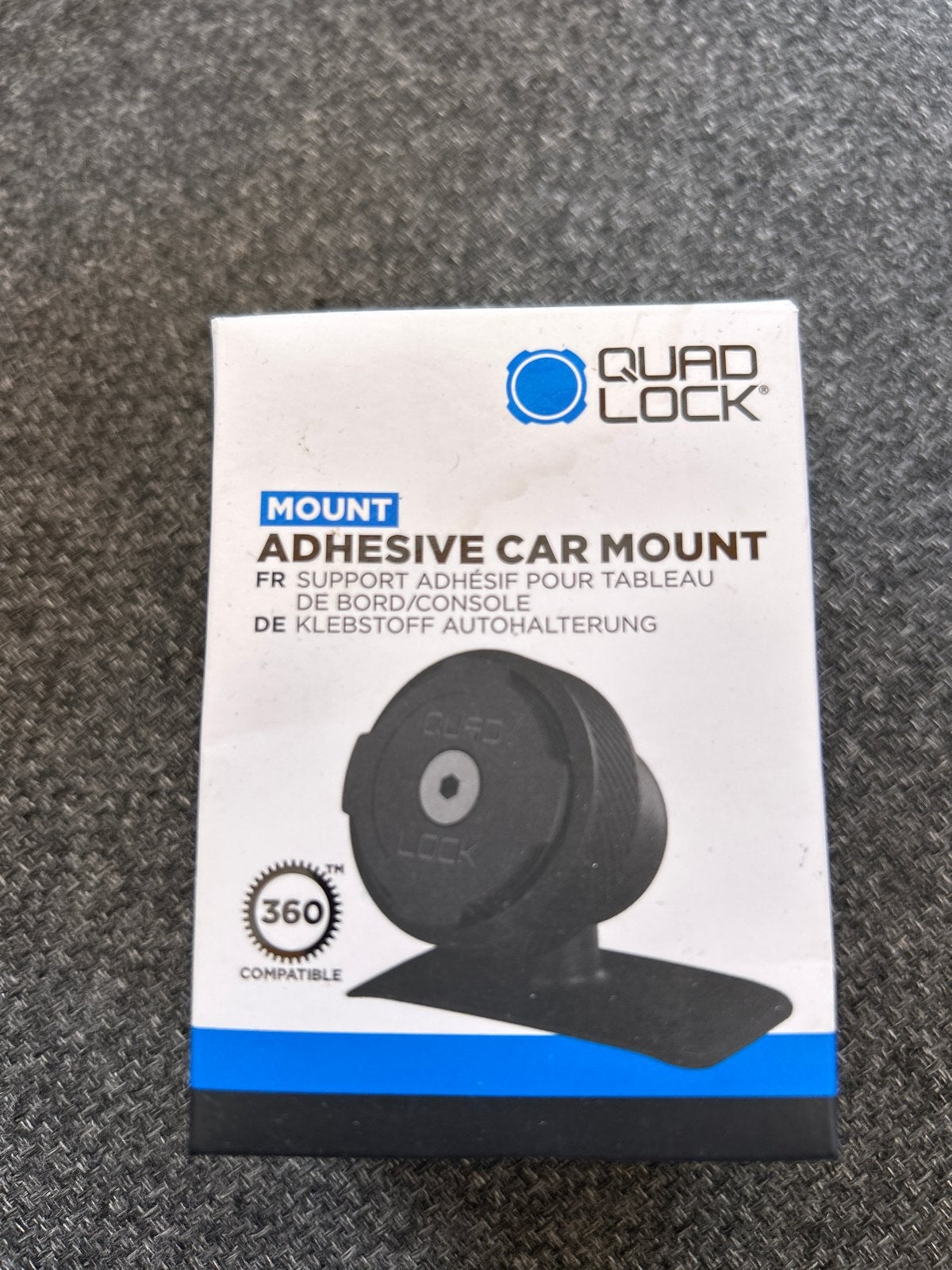 Quad Lock Adhesive Car Mount - Nieuw in doos, Ophalen of Verzenden, Nieuw