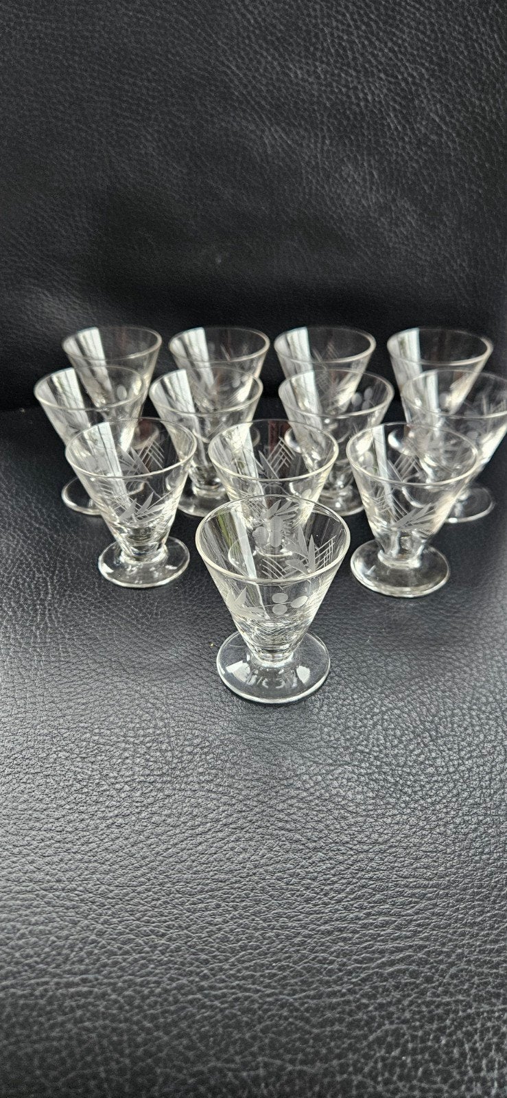 jeneverglas /  borrelglas 6.5cm, Antiek en Kunst, Ophalen of Verzenden
