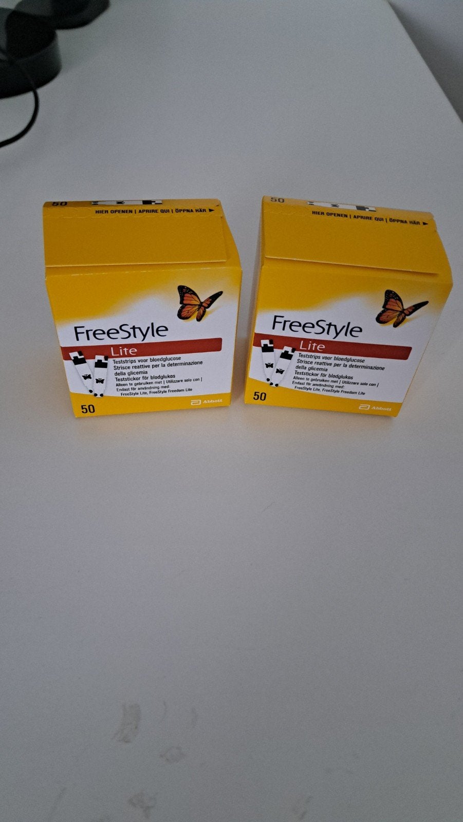 2x FreeStyle Lite Bloedglucoseteststrips - 50 stuks, Ophalen of Verzenden, Nieuw