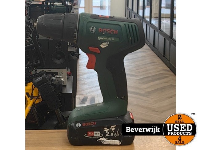 Bosch EasyDrill 18V Accu Boormachine - In Nette Staat, Bosch, Zo goed als nieuw, Support@bosch.com, Robert Bosch GmbH
Robert-Bosch-Platz 1
70839 Gerlingen-SchillerhÃ¶he
Germany
