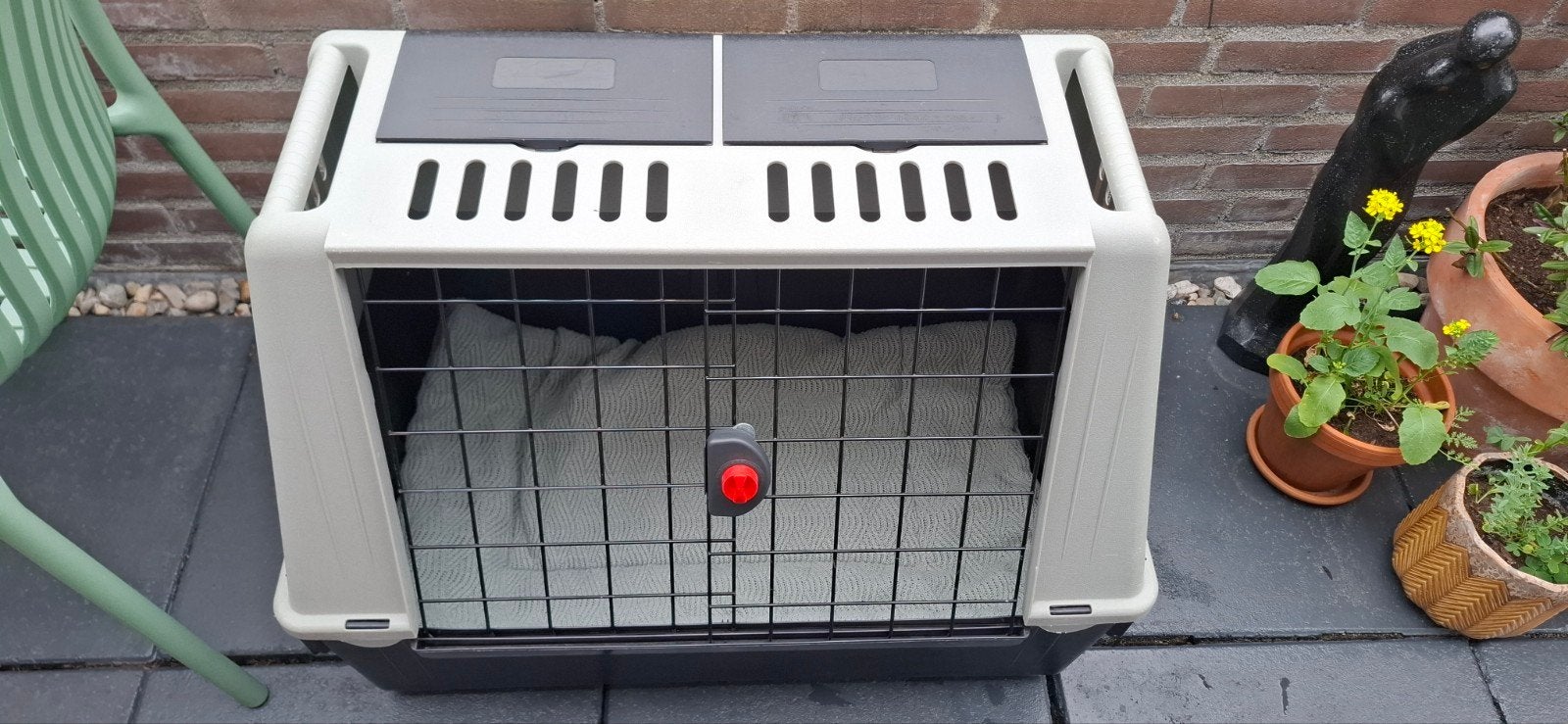 2 x ferplast auto of kamer bench, Dieren en Toebehoren, Hondenbenches, Ophalen, Zo goed als nieuw