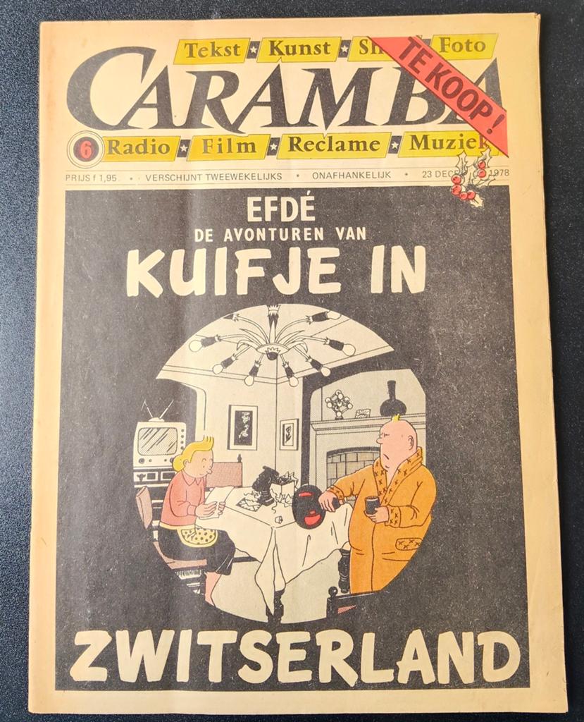Caramba - Efde de avonturen van Kuifje in Zwitserland, Ophalen of Verzenden, Gelezen, Overige typen