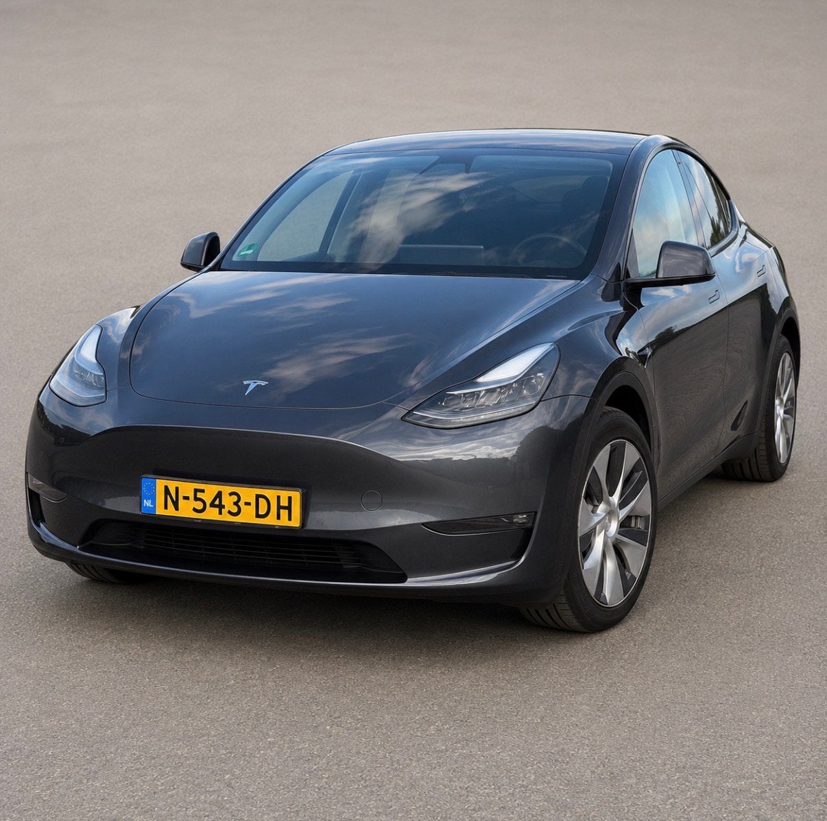 Tesla Model Y 2021 Long Range AWD 75kWh SOH 90,3%, Auto's, Tesla, Automaat, Dealer onderhouden, Elektrisch, Vierwielaandrijving