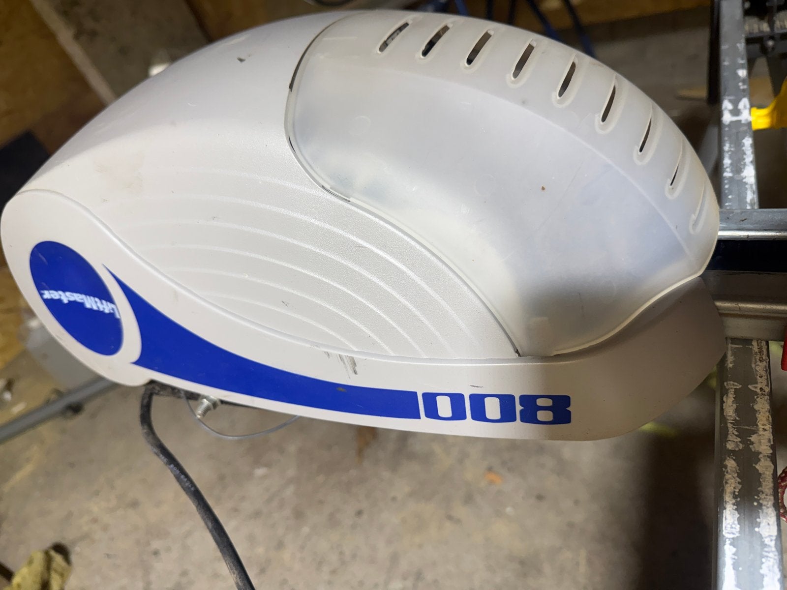 Garagedeur opener Liftmaster 800, Ophalen, Gebruikt, 200 cm of meer, Grijs