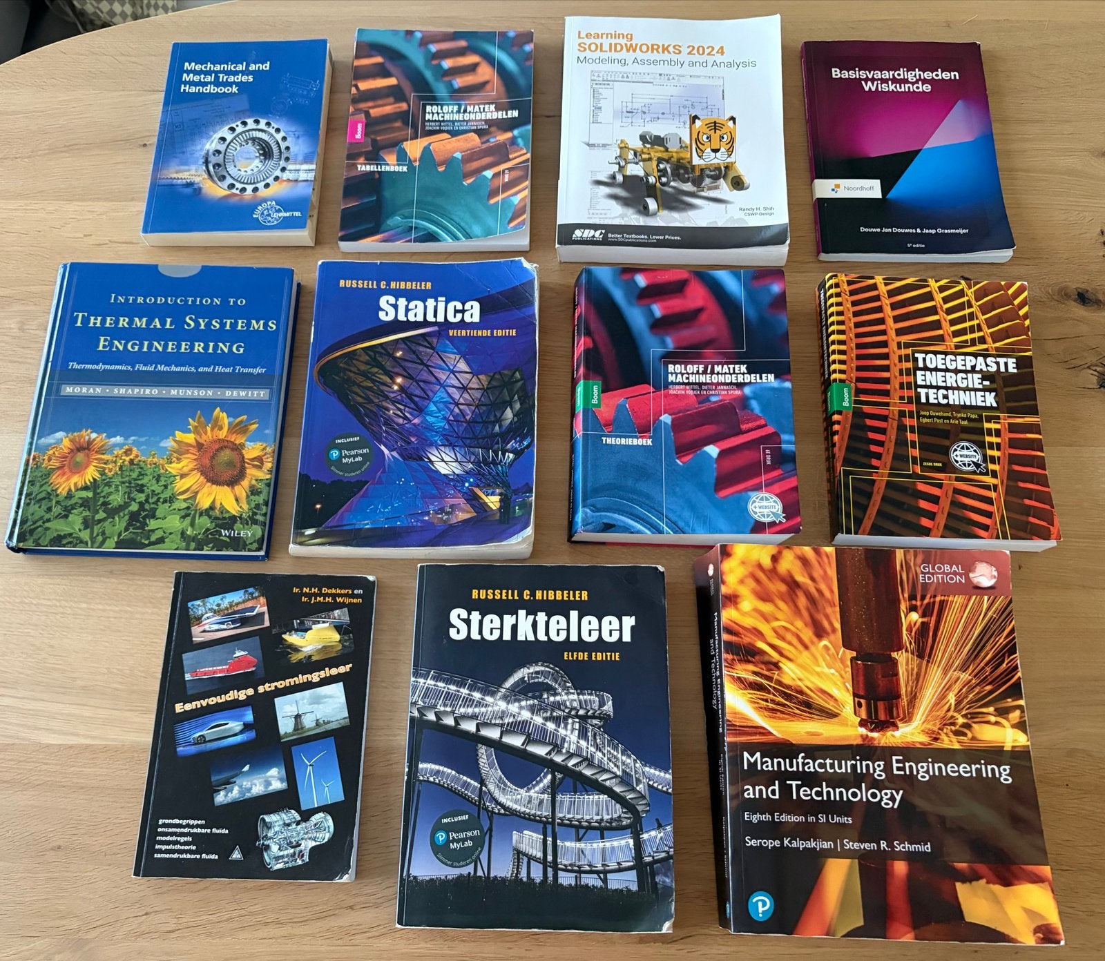 Diverse studieboeken - Werktuigbouwkunde HBO Saxion, Verzenden, Beta, Zo goed als nieuw, HBO