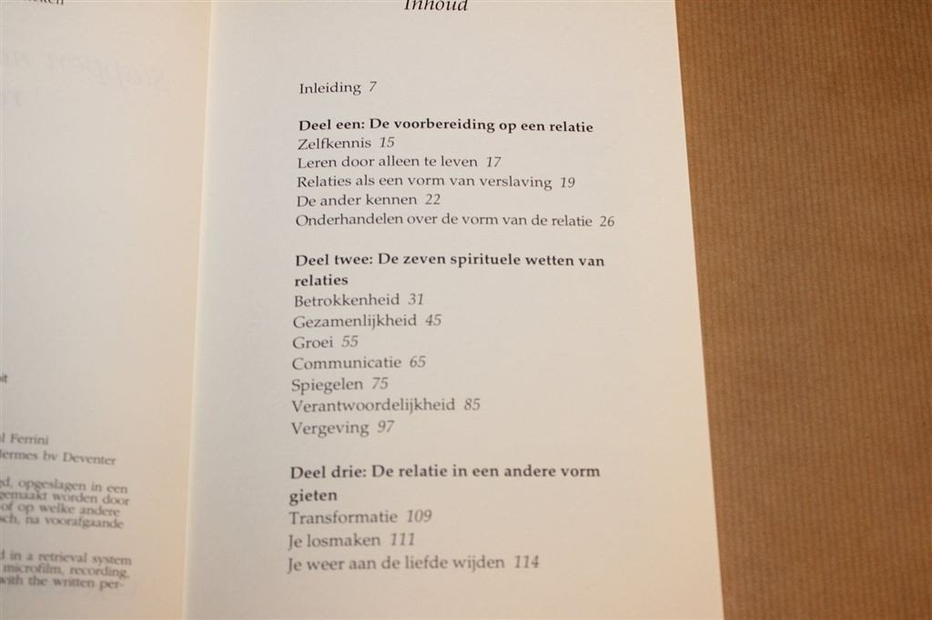 Stappen naar een Goede Relatie — Spirituele Groei Relaties, Boeken, Ophalen of Verzenden, Zo goed als nieuw, Overige onderwerpen