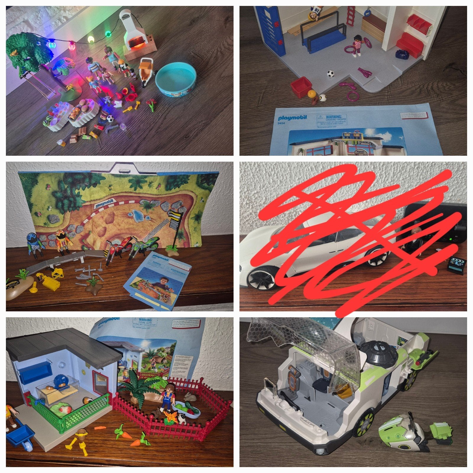 Zeer grote partij Playmobil!, Ophalen, Zo goed als nieuw