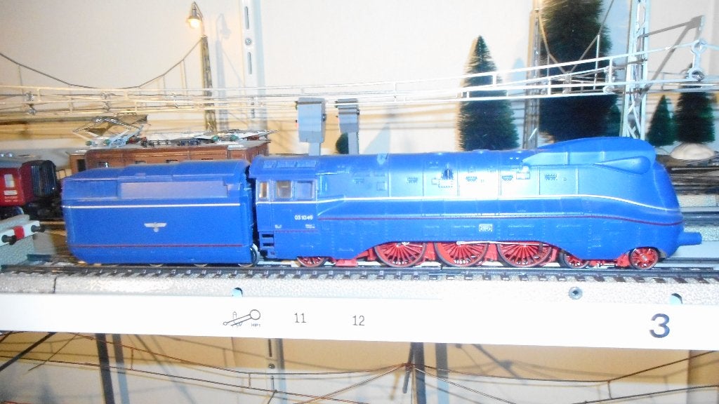 MARKLIN 3489 Duitse gestroomlijnde 2,C1, stoomloc Br 03 DRG, Wisselstroom, Locomotief, Ophalen of Verzenden, Zo goed als nieuw