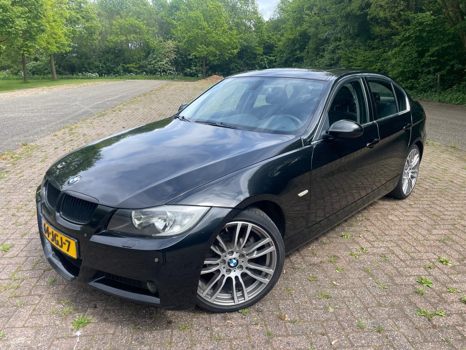 BMW 3-Serie 2.5 I 325 2006 Zwart, Auto's, 745 kg, 2497 cc, Zwart, Handgeschakeld