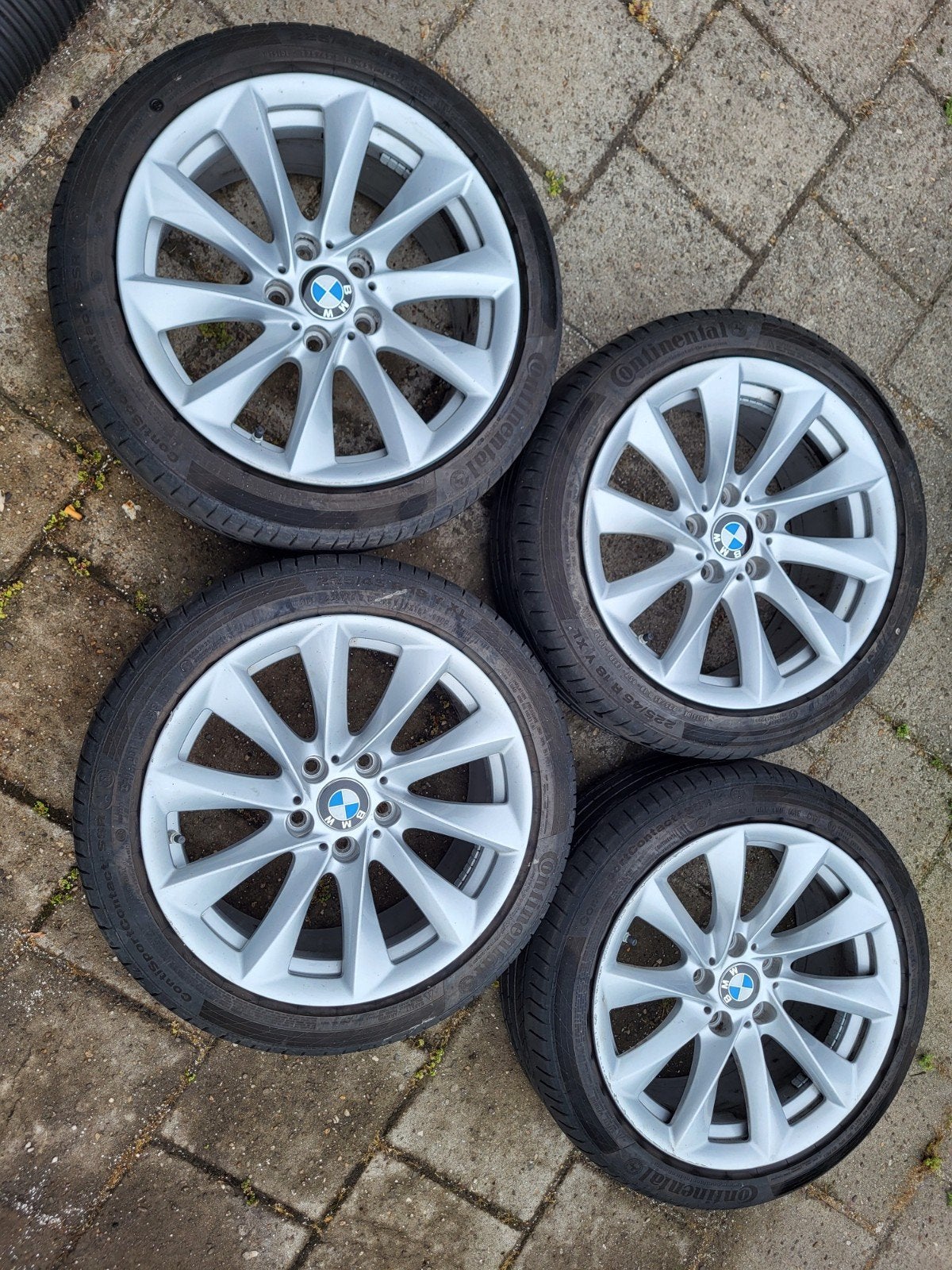 BMW 18 inch velgen passend op f30 serie 3+4 serie, 18 inch, Gebruikt, Banden en Velgen, Ophalen of Verzenden