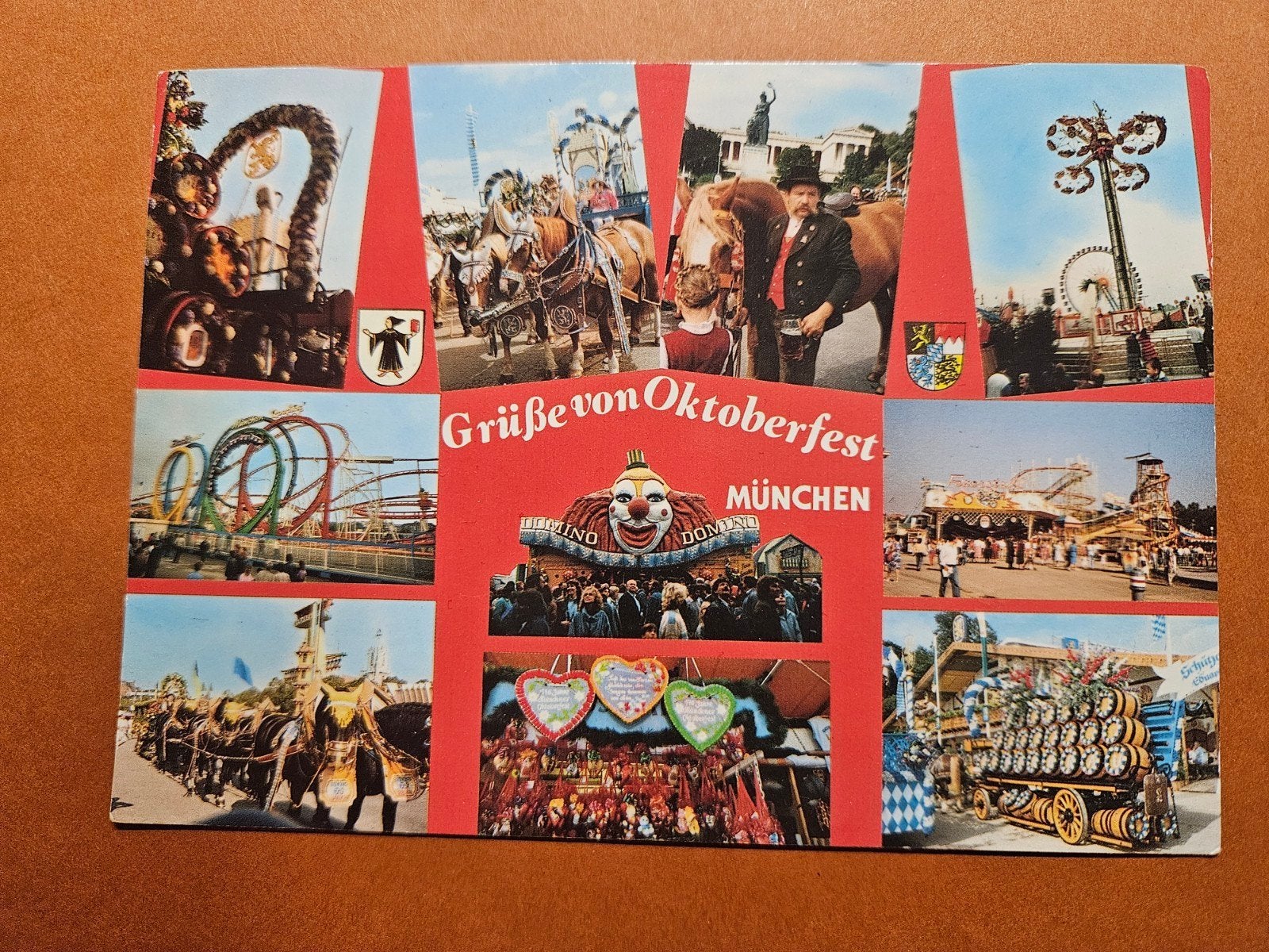 247) Oktoberfest München, Ophalen of Verzenden, Gelopen, Duitsland