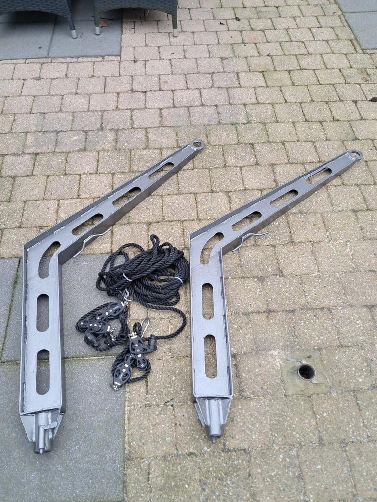 Davits voor boot in zeer goede staat, Ophalen of Verzenden, Zo goed als nieuw, Overige typen