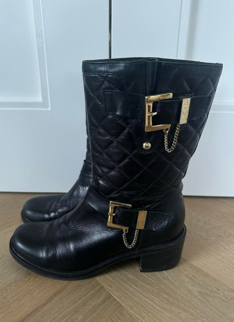 Italiaans leren laarzen – maat 37,5 (valt als 38), Kleding | Dames, Schoenen, Zwart, Lage of Enkellaarzen, Ophalen of Verzenden
