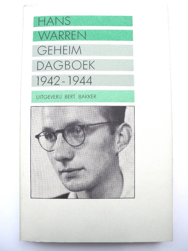 Geheim Dagboek 1942-1944 van Hans Warren. Met krantenknipsel, Boeken, Ophalen of Verzenden, Tweede Wereldoorlog, Gelezen, Overige onderwerpen