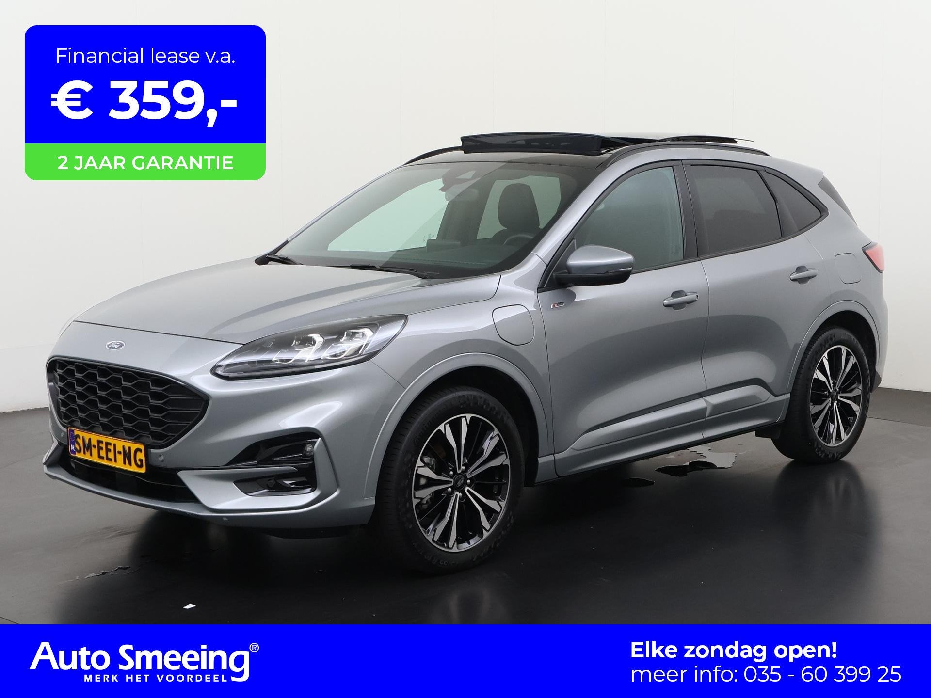 Ford Kuga 2.5 PHEV ST-Line X | Panoramadak | Winter pakket |, Auto's, Ford, 12 maanden, 14 kWh, Gebruikt, Euro 6