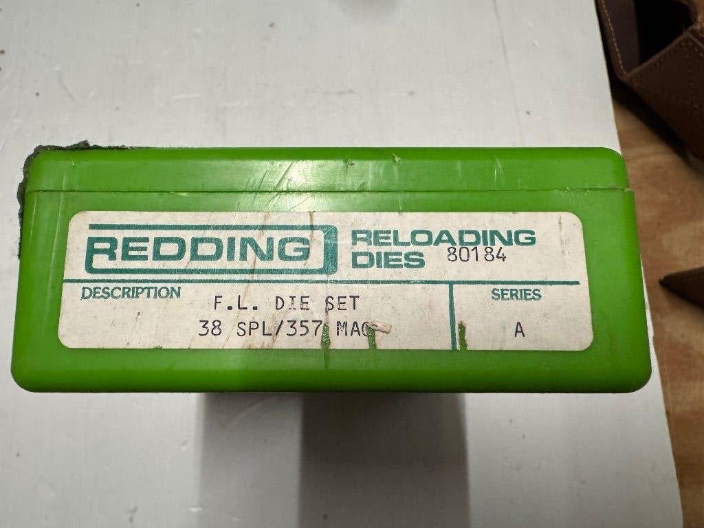 Rcbs Redding die set herlaad, Ophalen of Verzenden, Zo goed als nieuw