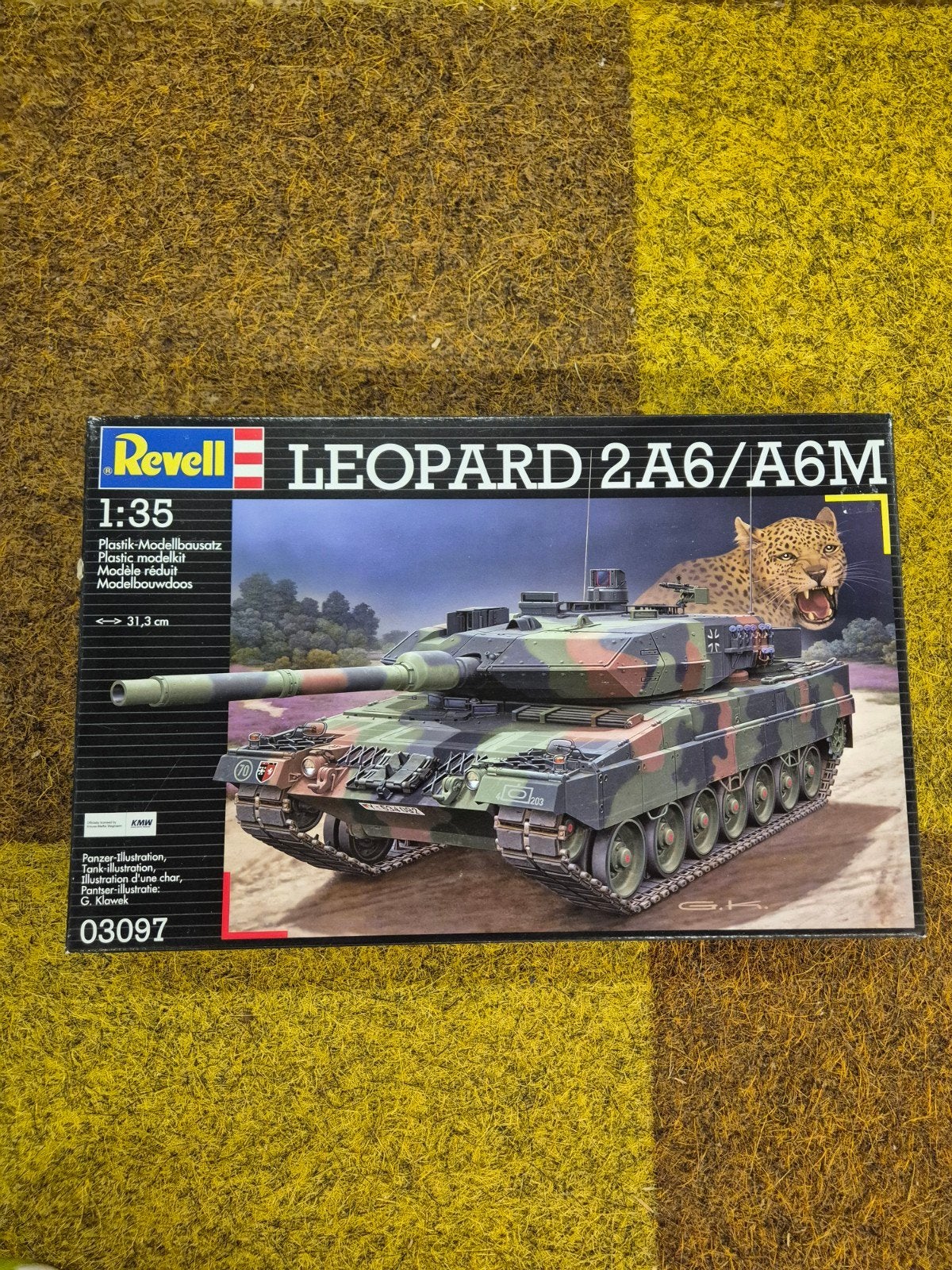 Revell 03097 LEOPARD 2A6/A6M, Tank, Nieuw, Ophalen of Verzenden, 1:32 tot 1:50