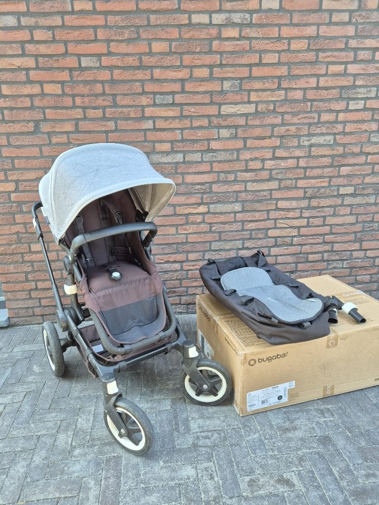 Kimderwagen bugaboo buffalo, Kinderen en Baby's, Kinderwagens en Combinaties, Gebruikt, Kinderwagen, Bugaboo, Luchtbanden, Met reiswieg
