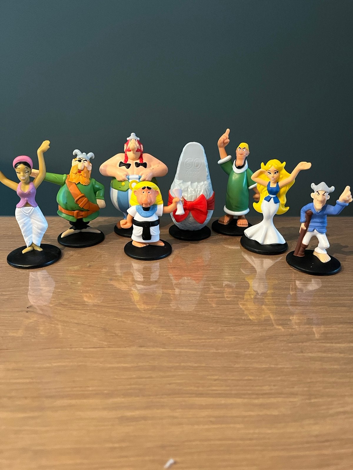 Leuke set Asterix en Obelix figuren, Ophalen of Verzenden, Asterix en Obelix, Gebruikt, Beeldje of Figuurtje