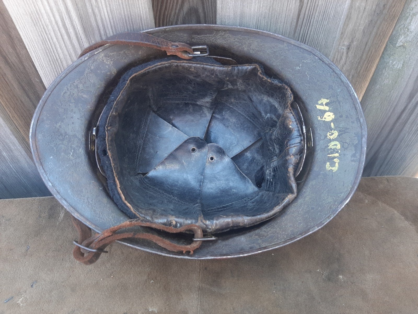 Franse helm m38, Ophalen of Verzenden, Overige gebieden, Helm of Baret