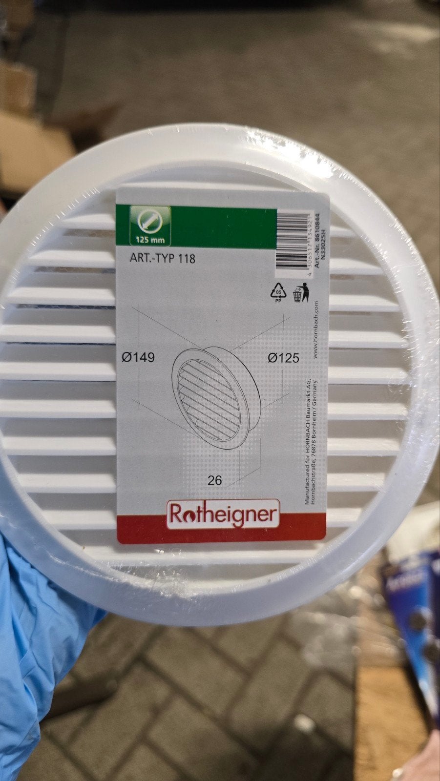 ​️ Grote Partij: 49x Rotheigner Ventilatieroosters & Afzui, Ophalen of Verzenden, Nieuw