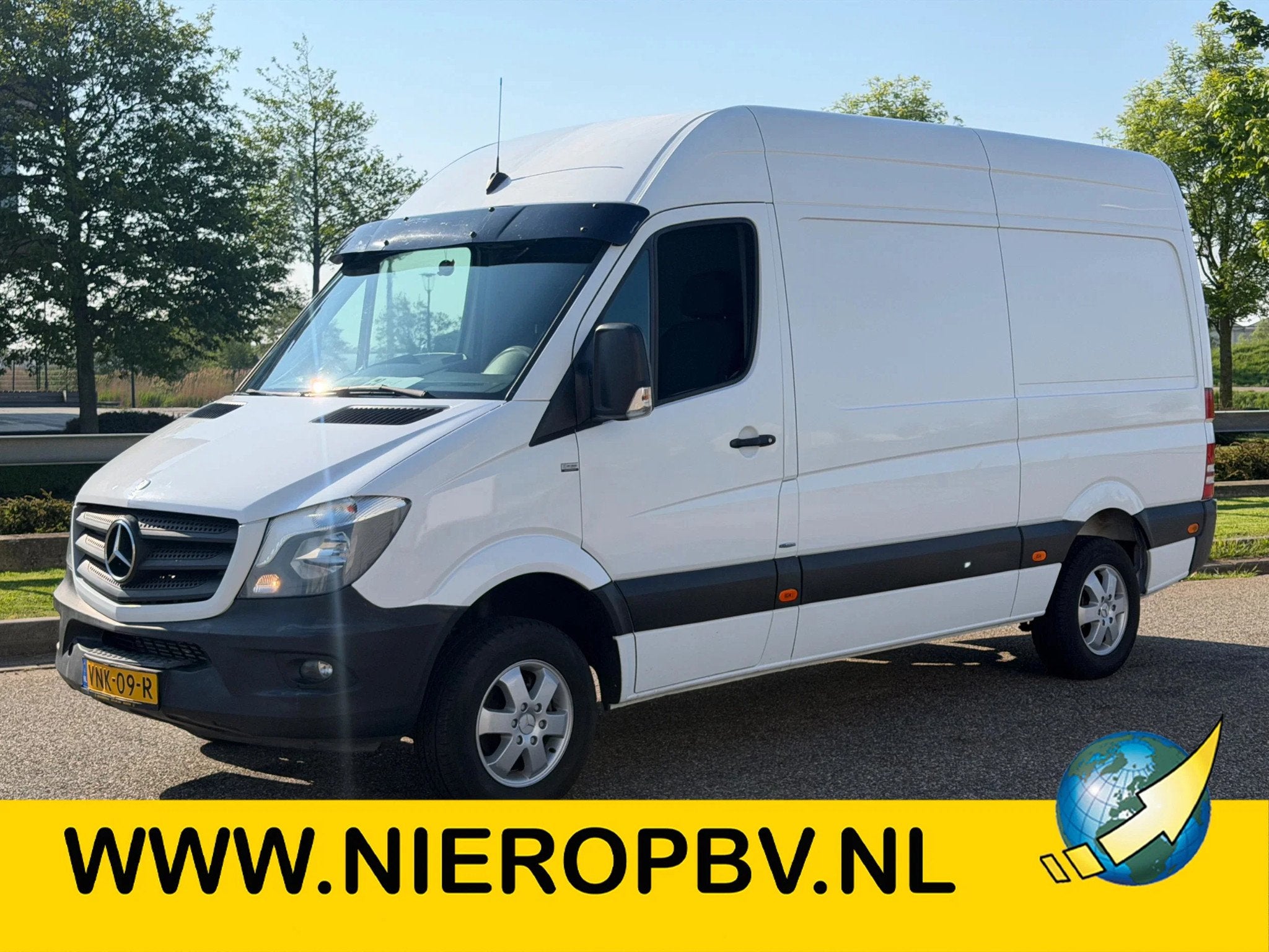 Mercedes-Benz Sprinter 319CDI L2H2 3.0L V6 Diesel Airco EURO, Auto's, Achterwielaandrijving, Gebruikt, Euro 6, 190 pk