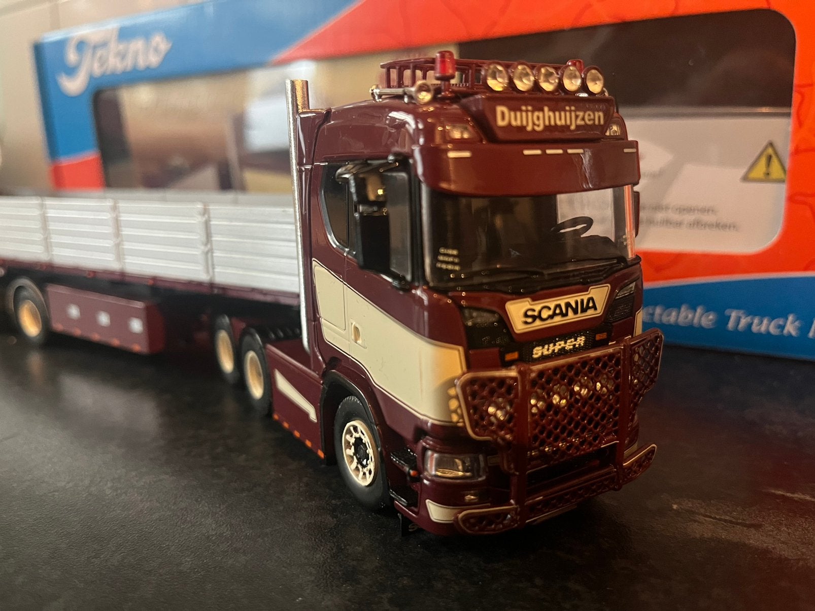 Tekno Scania s duijghuizen, Ophalen of Verzenden, Nieuw, Bus of Vrachtwagen, Tekno