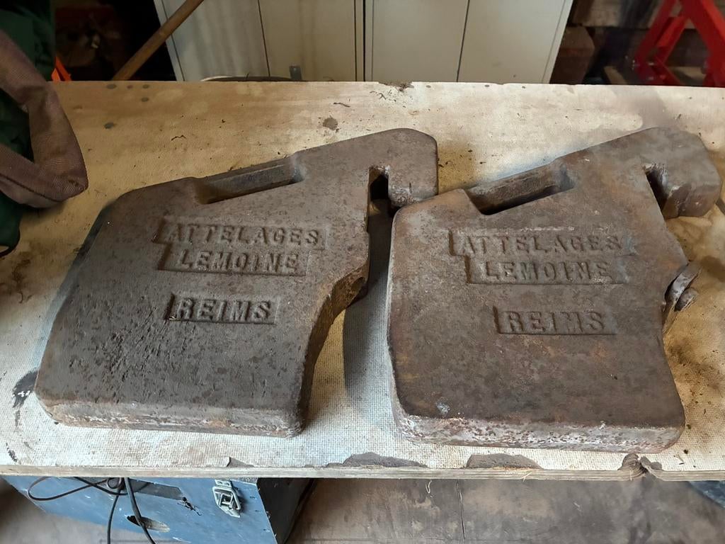 Frontgewicht, Toebehoren, 4 paarden of pony's of meer