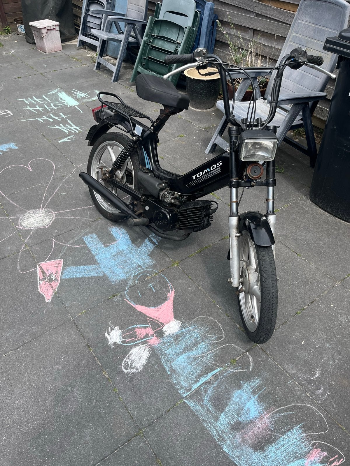 Tomos brommer met aandachtspunten, Fietsen en Brommers, Brommers | Tomos, Ophalen of Verzenden, Gebruikt
