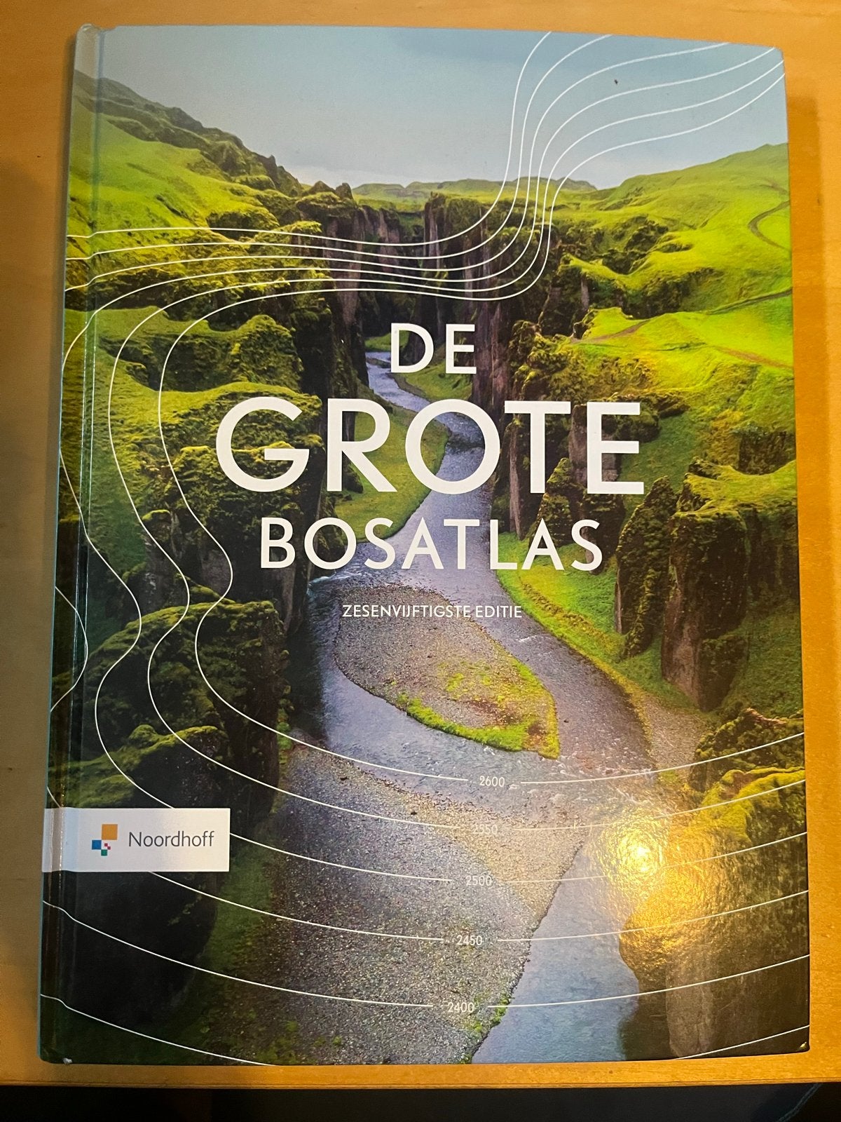De Grote Bosatlas - Zesenvijftigste Editie, Boeken, Atlassen en Landkaarten, Bosatlas, Verzenden, 2000 tot heden, Zo goed als nieuw