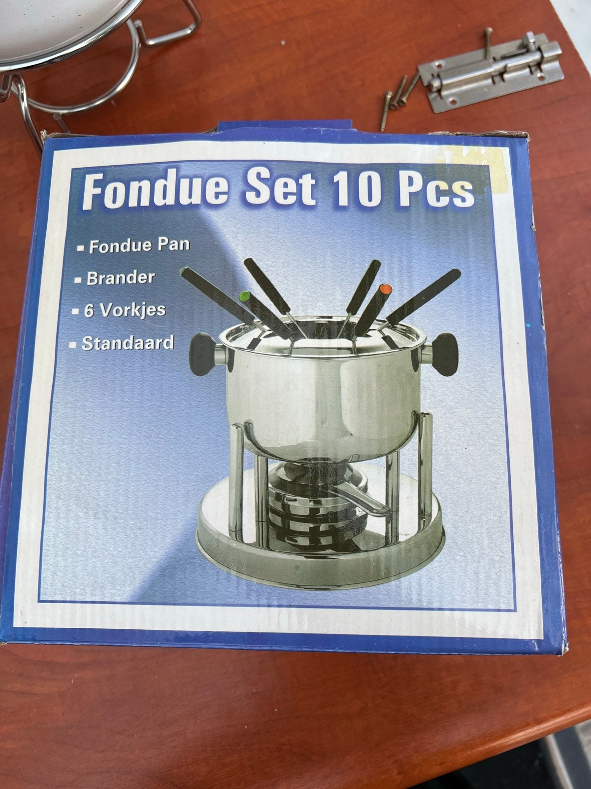 Diverse Fondue Sets - Compleet voor Gezellige Avonden, Zilver, Ophalen of Verzenden, Metaal, Overige typen