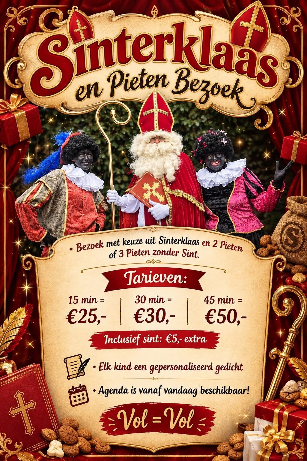 sinterklaas bezoek ijsselmuiden/kampen, Diversen, Ophalen of Verzenden