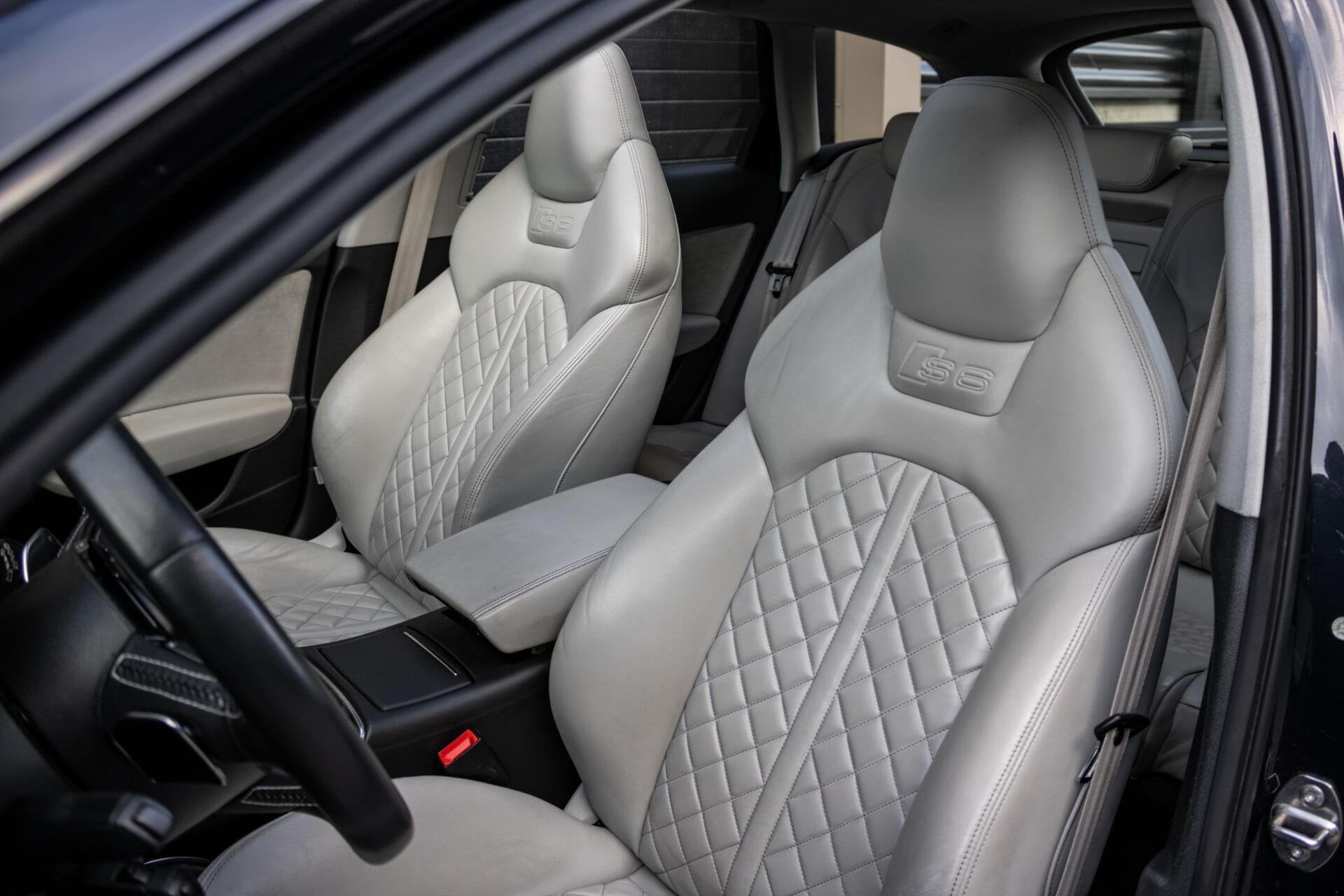 Audi S6 Avant 4.0 TFSI Quattro | RS-ZETELS | PANO | CARPLAY, Auto's, Automaat, 1935 kg, Gebruikt, Blauw