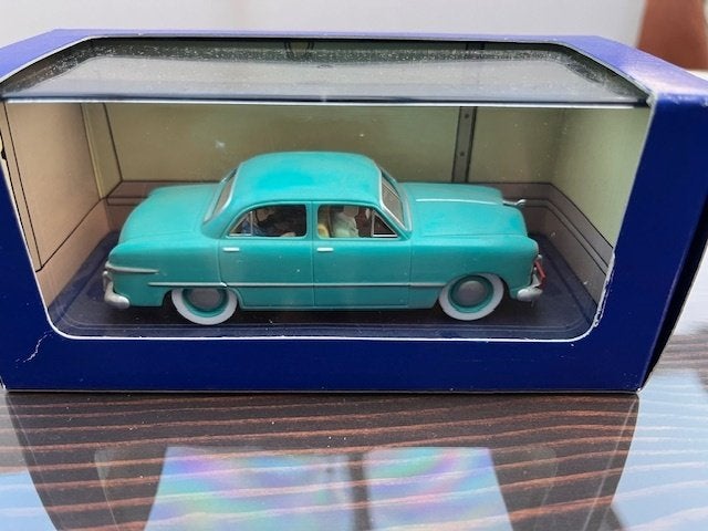 Kuifje auto. Nr. 49 met certificaat Bieden vanaf 20€, Ophalen of Verzenden, Kuifje, Zo goed als nieuw, Beeldje of Figuurtje