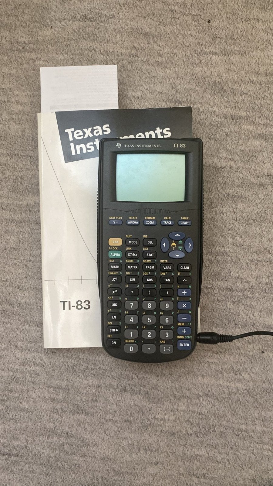 rekenmachine texas, Ophalen, Grafische rekenmachine, Gebruikt