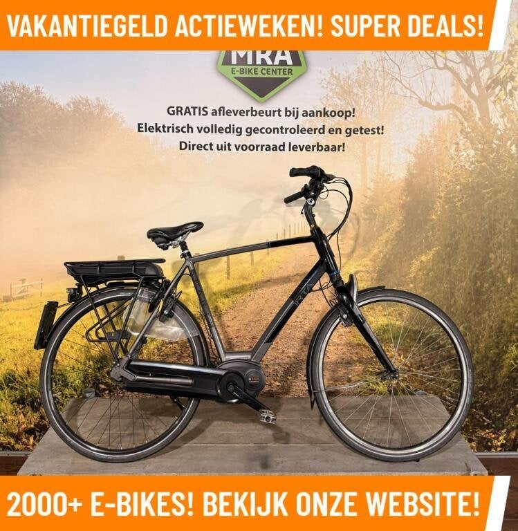 Sparta M8B Elektrische fiets met BOSCH midden motor ebike!, Sparta, Zo goed als nieuw, 50 km per accu of meer, 55 tot 59 cm