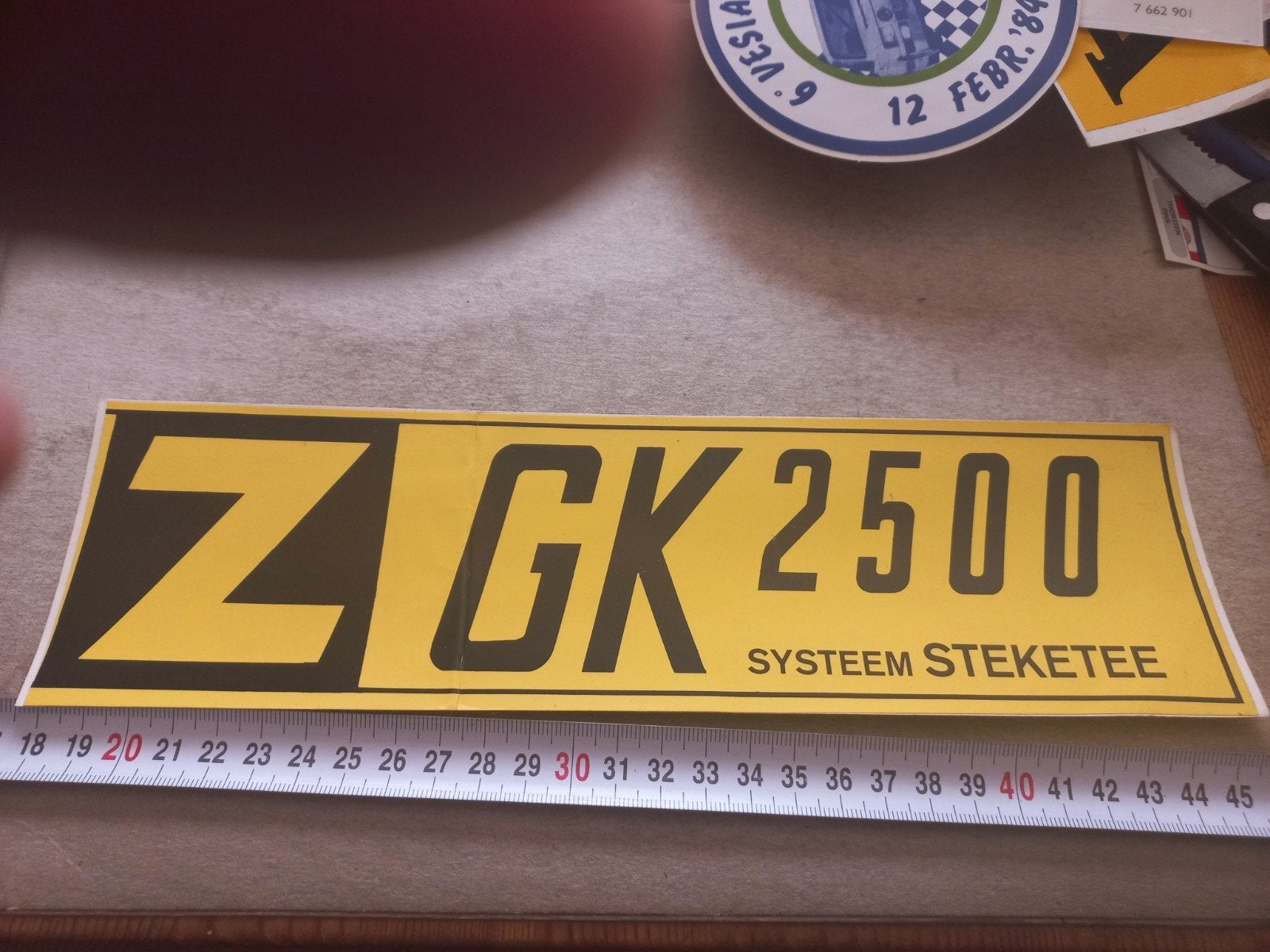 Z/gk 2500 systeem steketee  pz zweegers geldrop, Ophalen of Verzenden, Zo goed als nieuw