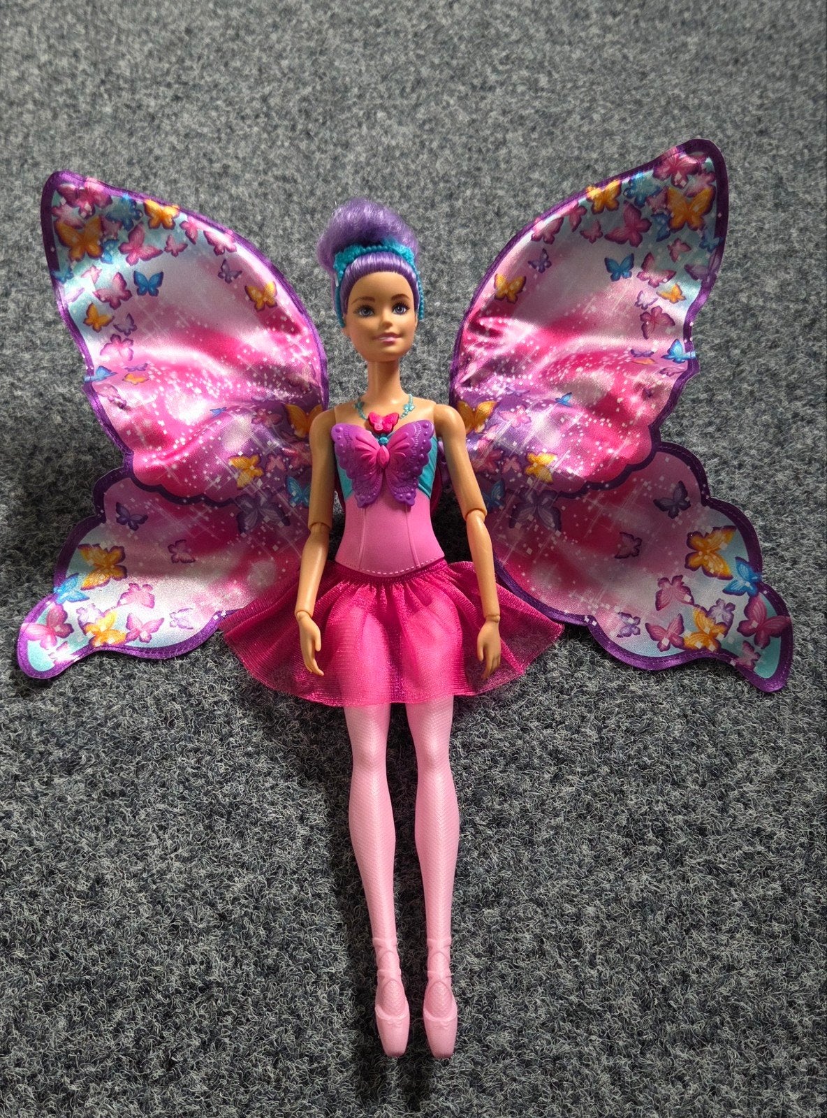 Barbie Dans- en Fladderpop met Vleugels, Ophalen of Verzenden, Gebruikt, Barbie