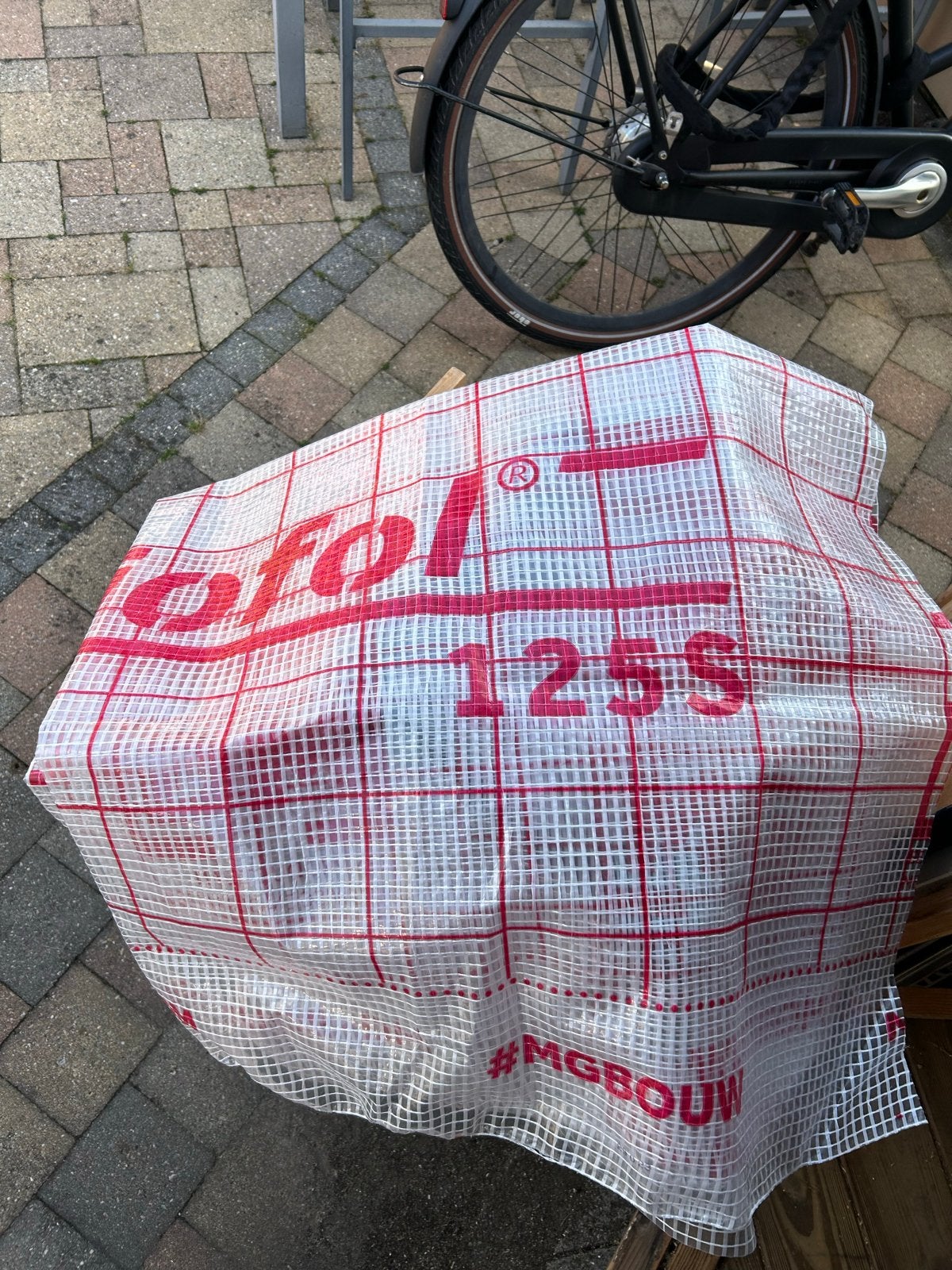 Miofol 125S folie 1,5 x 1,5 m en reststukken, Ophalen of Verzenden, Gebruikt, Minder dan 5 m², Folie